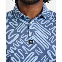 Men's Mazed and Confused Short Sleeve Polo