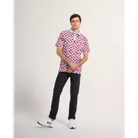 Men's Check Mate Short Sleeve Polo