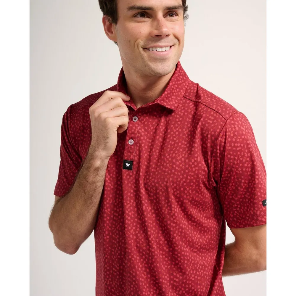 Men's Red Alert Short Sleeve Polo