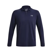 Men's Performance Solid Long Sleeve Polo