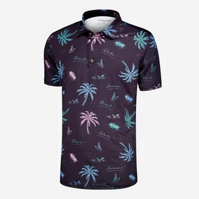 Men's Malibu Nights Short Sleeve Polo