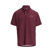 Men's Airflow Printed Short Sleeve Polo