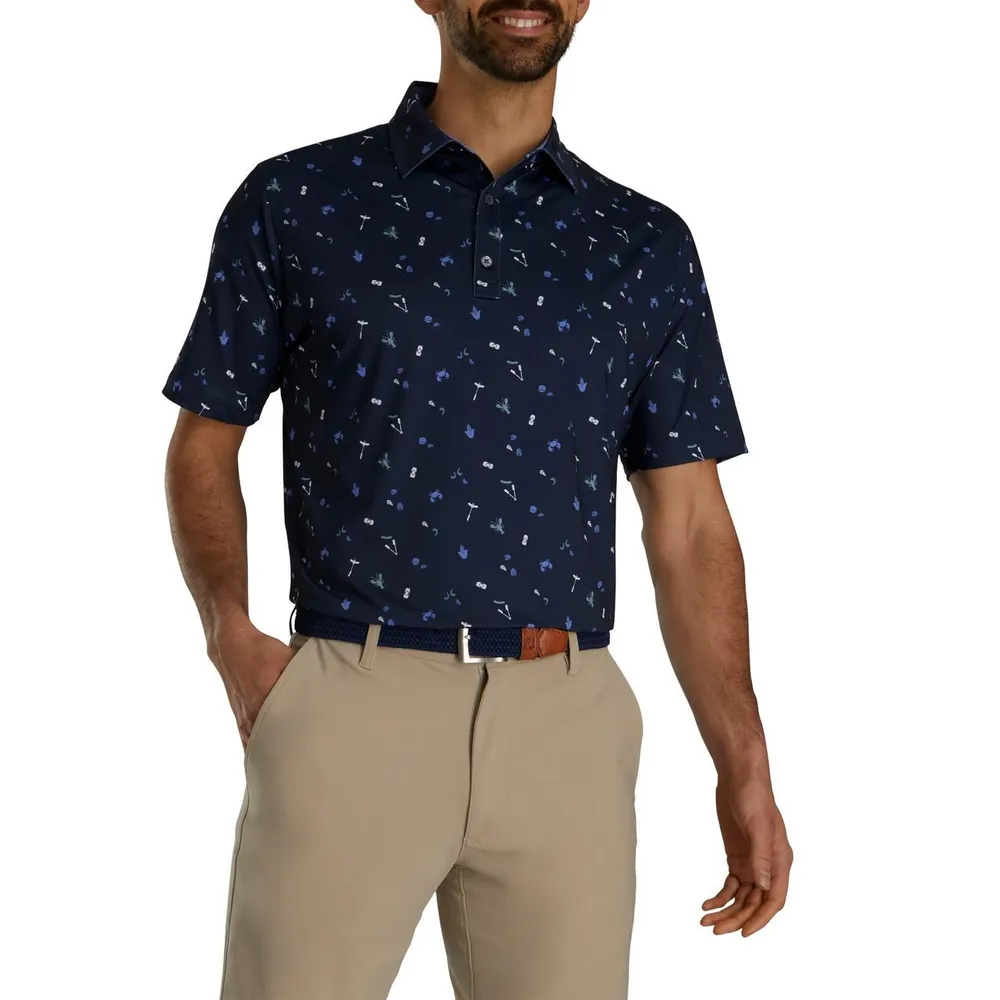 Men's Clam Bake Short Sleeve Polo