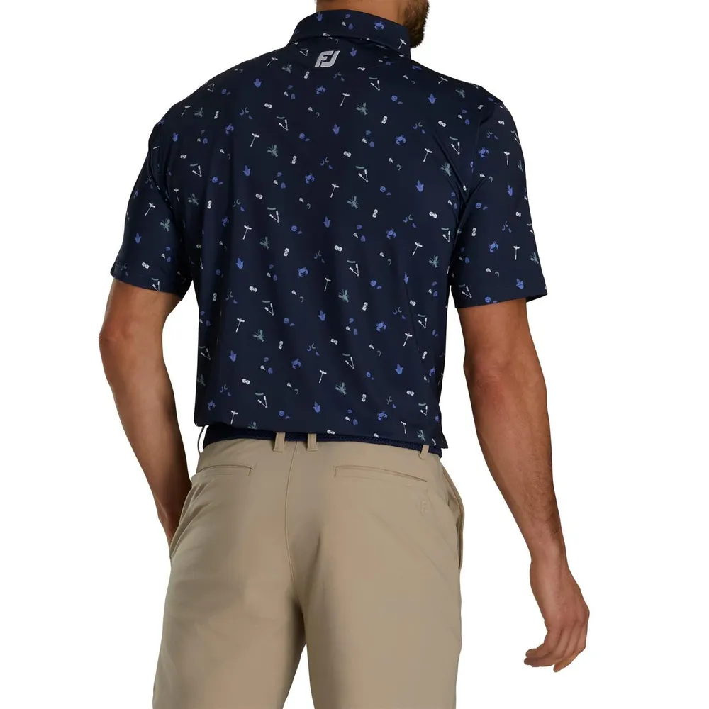 Men's Clam Bake Short Sleeve Polo