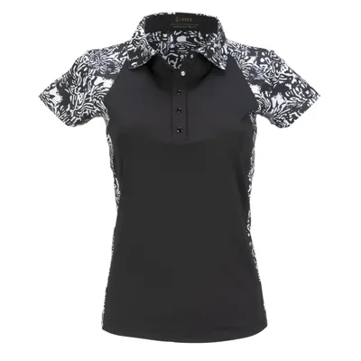 Women's Congo Print Short Sleeve Polo