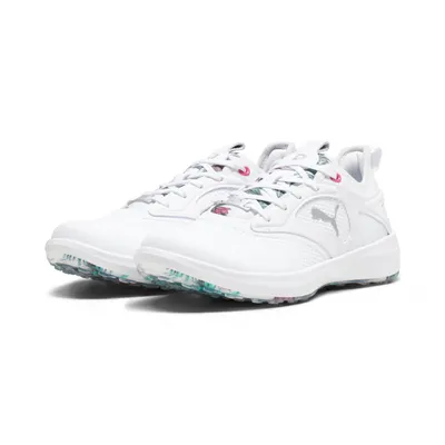 Women's Limited Edition PTC Ignite Malibu Spikeless Golf Shoe- White