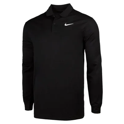 Men's DRI-FIT Victory Solid Long Sleeve Polo