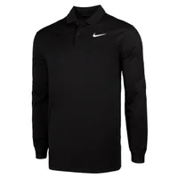 Men's Dri-FIT Victory Solid Long Sleeve Polo