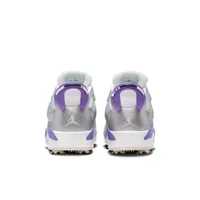 Jordan Retro 6 G NRG Spiked Golf Shoe-Purple/Silver