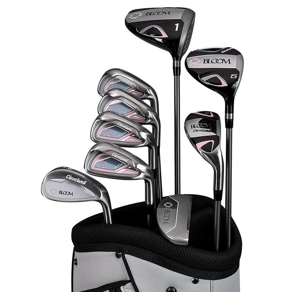 Women's Bloom 10-Piece Package Set with Graphite Shafts