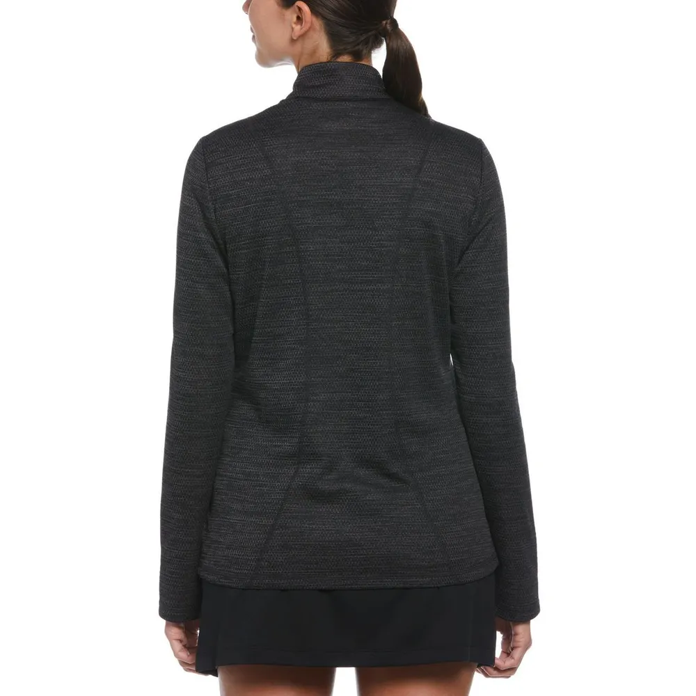 Women's Midweight 1/4 Zip Long Sleeve Pullover