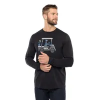 Men's Bauer x Travis Mathew Sled Shack Long Sleeve T-Shirt