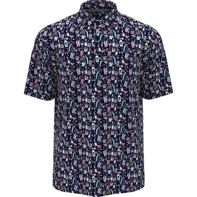 Men's 19th Hole Cocktail Short Sleeve Polo