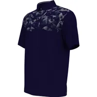 Men's Abstract Ombre Short Sleeve Polo