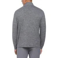 Men's Ombre Print Lux Blocked 1/4 Zip Pullover