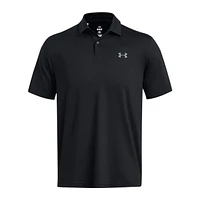 Men's T2G Solid Short Sleeve Polo