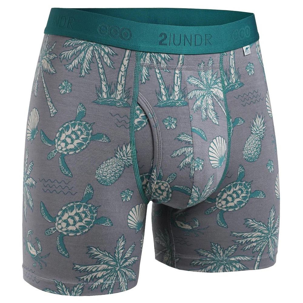 Men's Swing Eco Boxer Brief- Tortugas