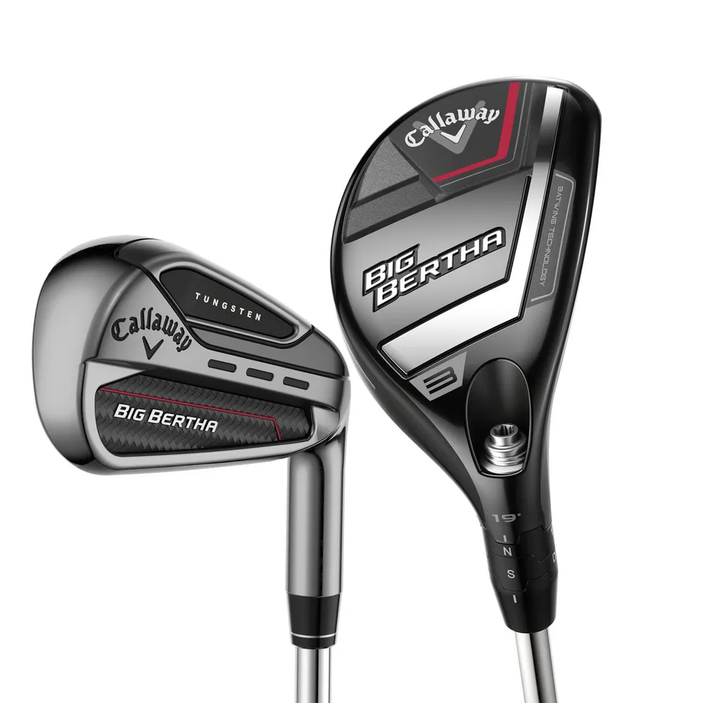 DEMO Big Bertha 23 4H 5H 6H 7-PW AW Combo Iron Set with Graphite Shafts