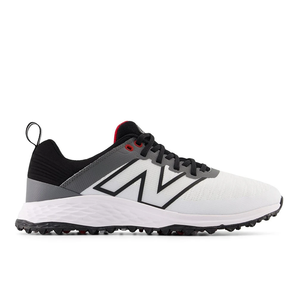 Men's Fresh Foam Contend V2 Spikeless Golf Shoe - White/Black