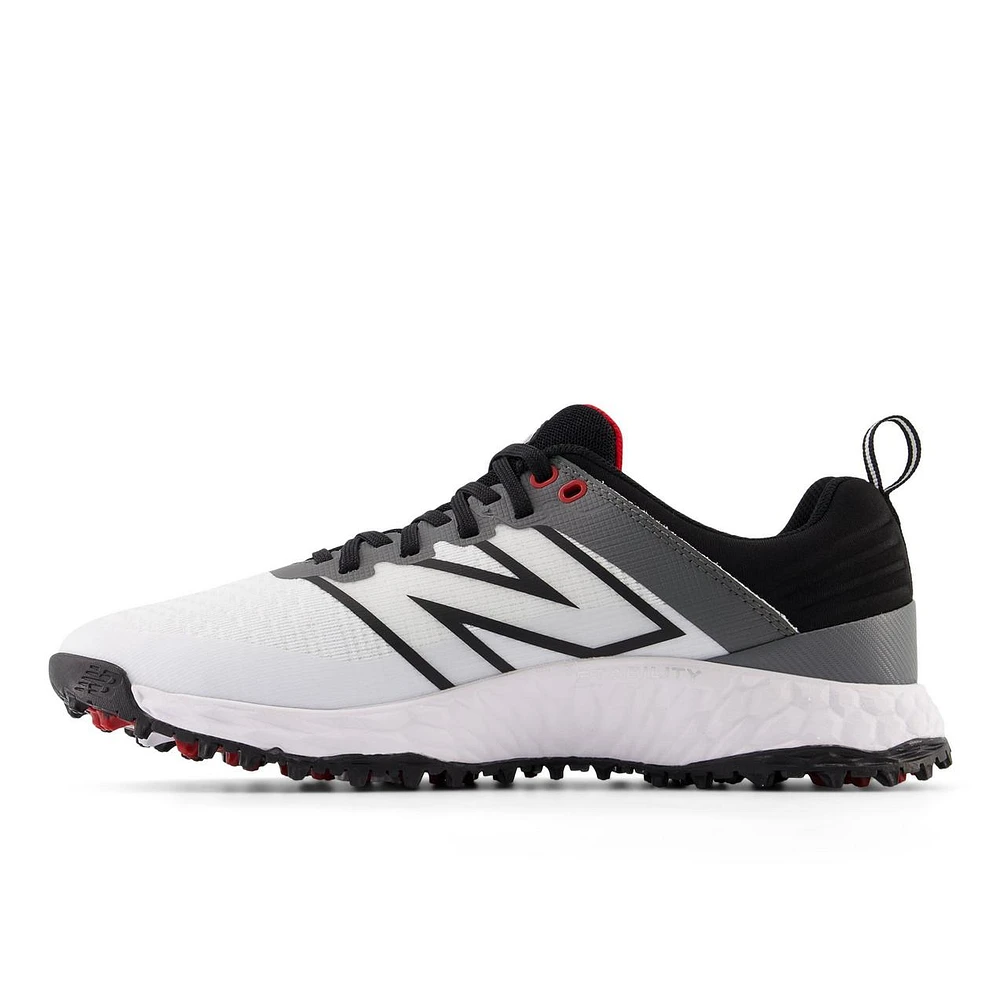 Men's Fresh Foam Contend V2 Spikeless Golf Shoe - White/Black