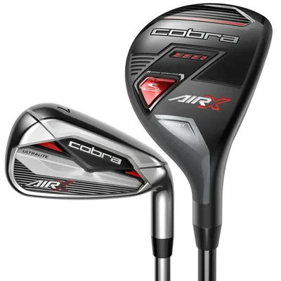 DEMO AIR-X 4H 5H 6-PW Combo Iron Set with Steel Shafts