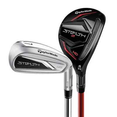 DEMO Women's Stealth HD 4H 5H 6-PW AW Combo Iron Set with Graphite Shafts