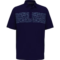 Men's Coastal Print Short Sleeve Polo