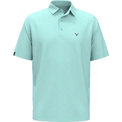 Men's Ventilated Classic Jacquard Short Sleeve Polo