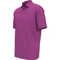 Men's Chev Jacqaurd Short Sleeve Polo