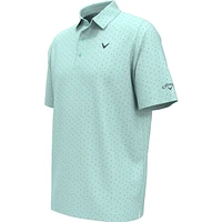 Men's Pro Spin All Over Chev Short Sleeve Polo