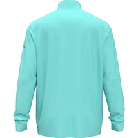 Men's Printed Sun Protection 1/4 Zip Pullover