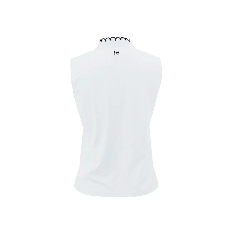 Women's Velocity Scalloped Sleeveless Top