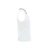 Women's Velocity Scalloped Sleeveless Top