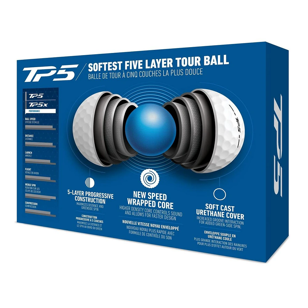 TP5 MySymbol Golf Balls - Dollar