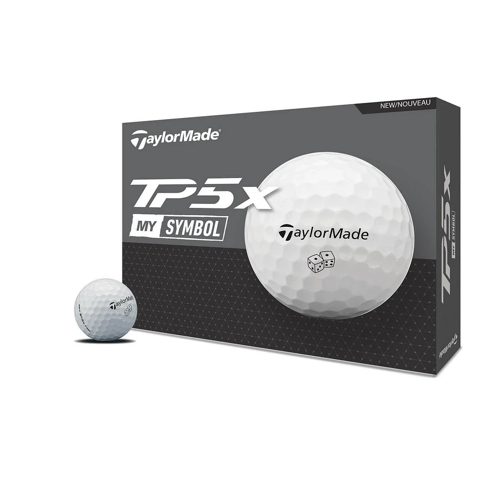 TP5x MySymbol Golf Balls - Dice