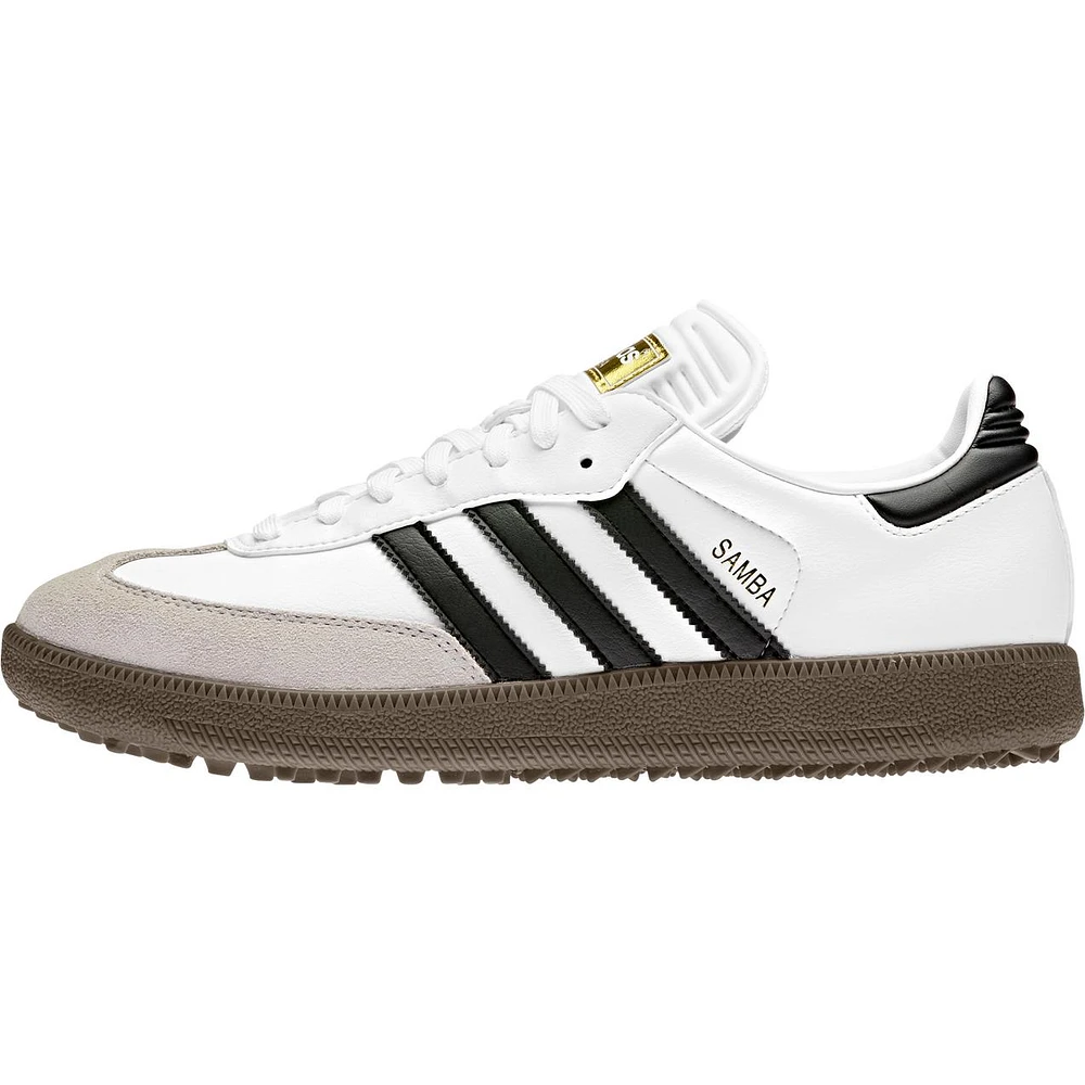 Men's Samba Spiked Golf Shoe - White/Black