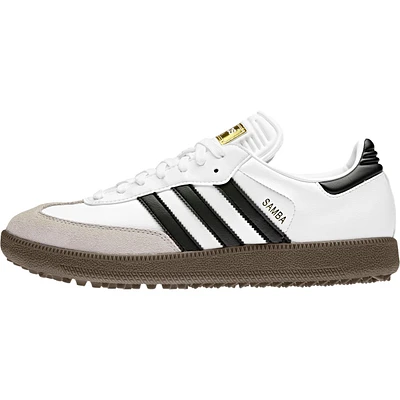 Men's Samba Spiked Golf Shoe - White/Black