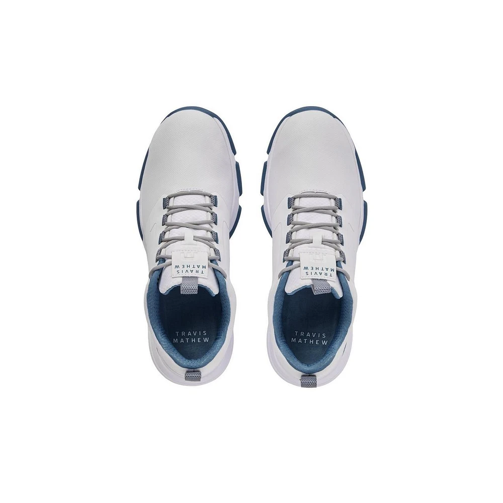 Men's Ringer 2.0 Spiked Golf Shoe - White/Blue