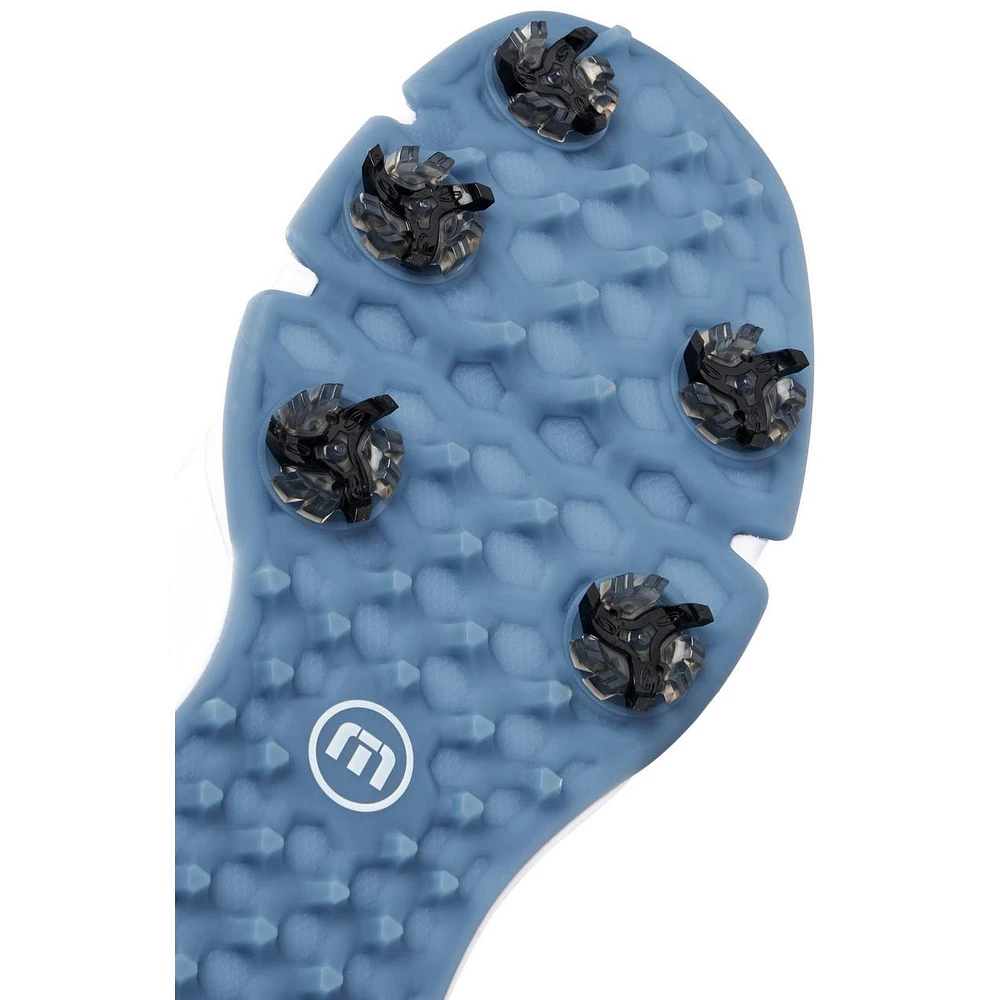 Men's Ringer 2.0 Spiked Golf Shoe - White/Blue
