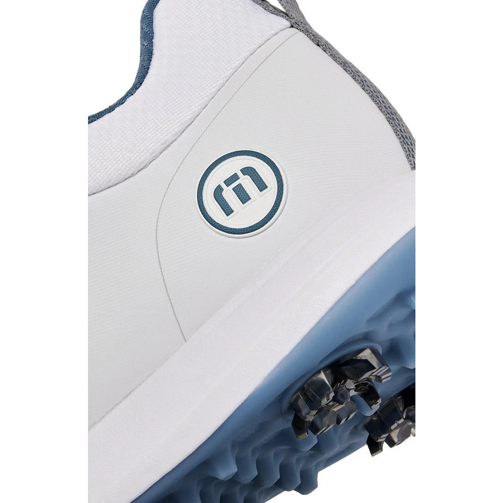 Men's Ringer 2.0 Spiked Golf Shoe - White/Blue