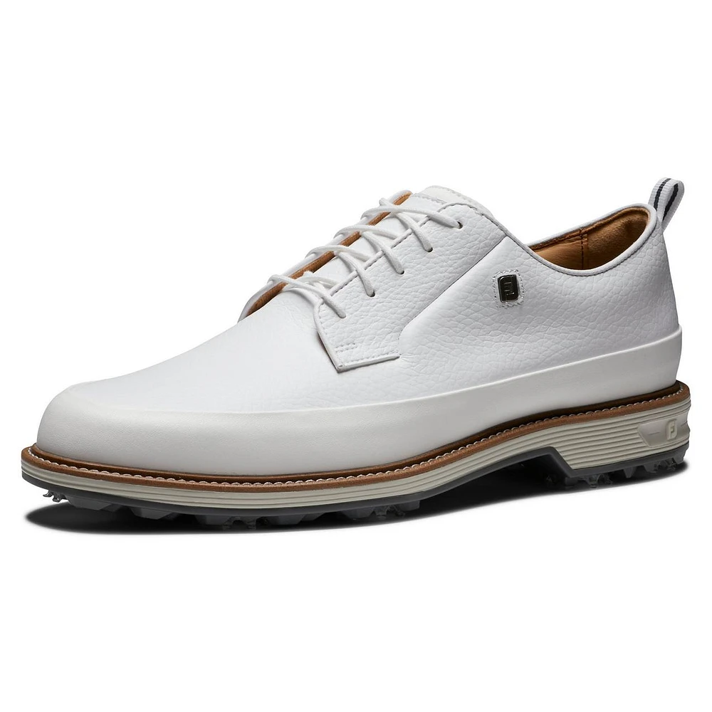 Men's Premiere Series Field LX Spiked Golf Shoe - White