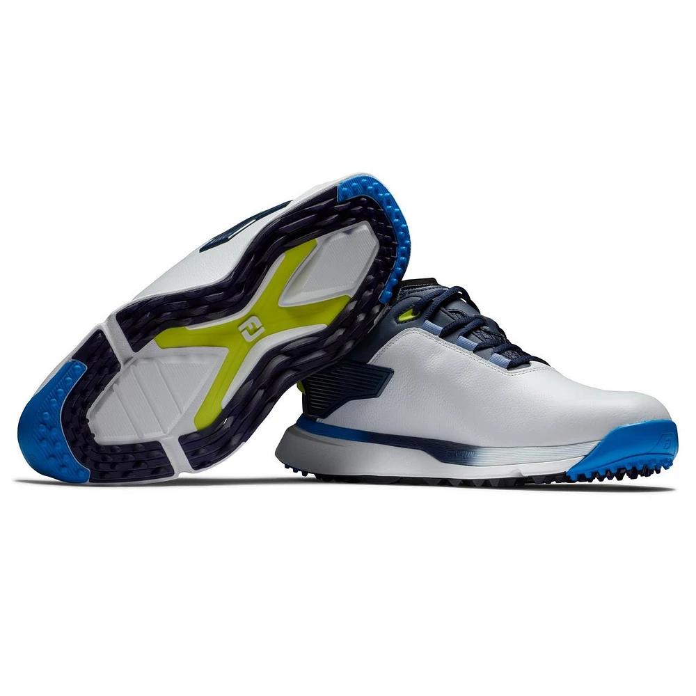 Men's Pro SLX Spikeless Golf Shoe - White/Navy