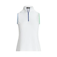 Women's 1/4 Zip Sleeveless Top