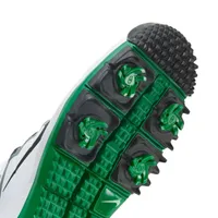 Tiger Woods '13 Spiked Golf Shoe - White/Black/Green