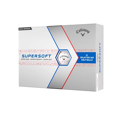 Prior Generation - Supersoft Golf Balls - Splatter