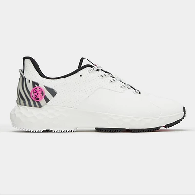 Women's MG4+ Spikeless Golf Shoe - White/Black