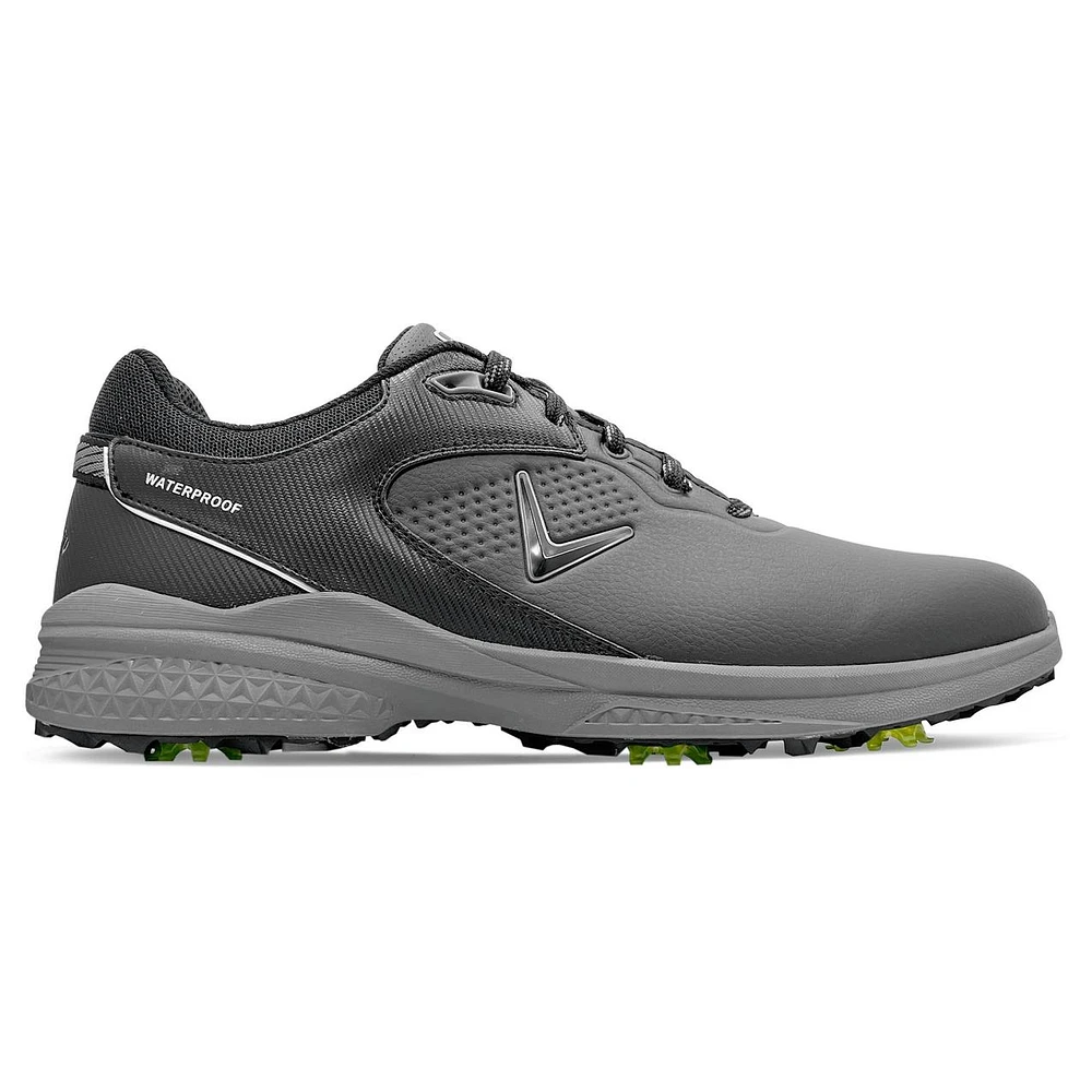 Men's Solana TRX V3 Spiked Golf Shoe - Black/Grey