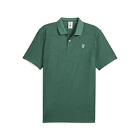 Men's Puma X Quiet Golf Jacquard Paisley Short Sleeve Polo