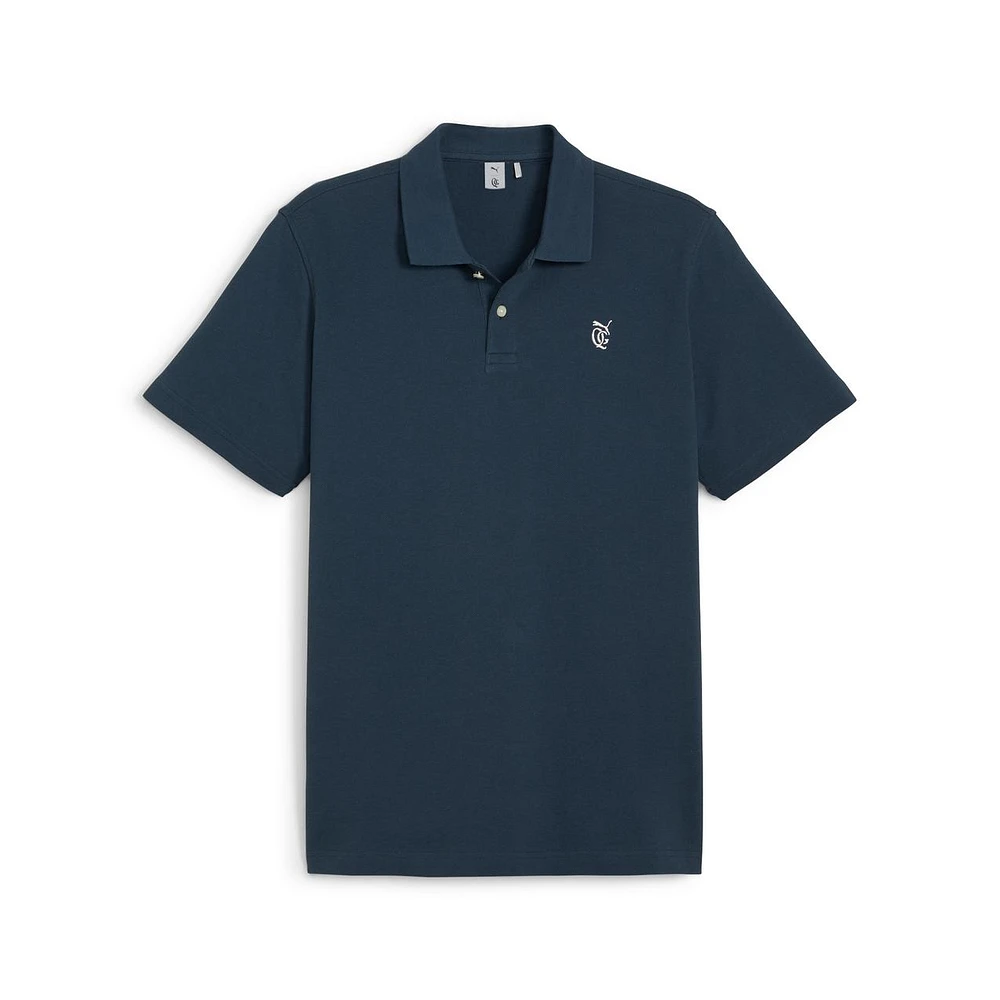 Men's Puma X Quiet Golf Post Round Short Sleeve Polo