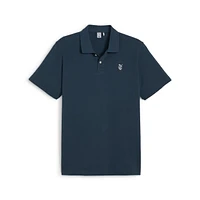 Men's Puma X Quiet Golf Post Round Short Sleeve Polo